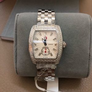 Michele Urban Mini Silver Watch